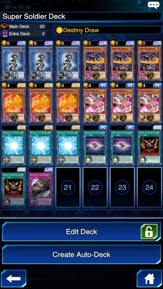 Black Luster Soldier Deck 