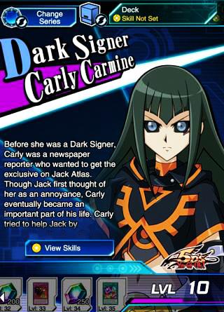 Carly Carmine, Yu-Gi-Oh! Wiki