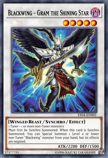 Blackwing - Gram The Shining Star | Deck And Rulings | YuGiOh! Duel ...