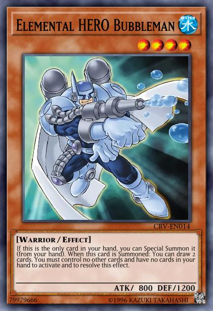 Elemental HERO Bubbleman Decks And Ruling YuGiOh Duel Links GameA