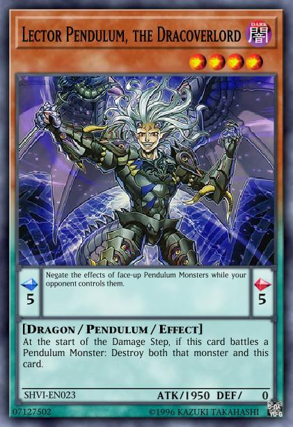 Lector Pendulum The Dracoverlord Decks And Tips Yugioh Duel Links Gamea 1370