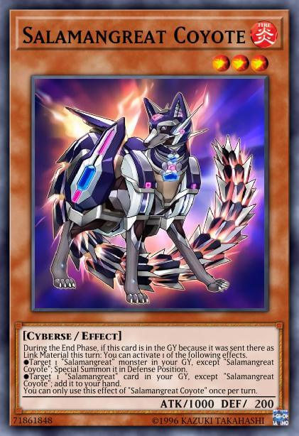 Salamangreat Coyote Yugioh Duel Links Gamea 4121