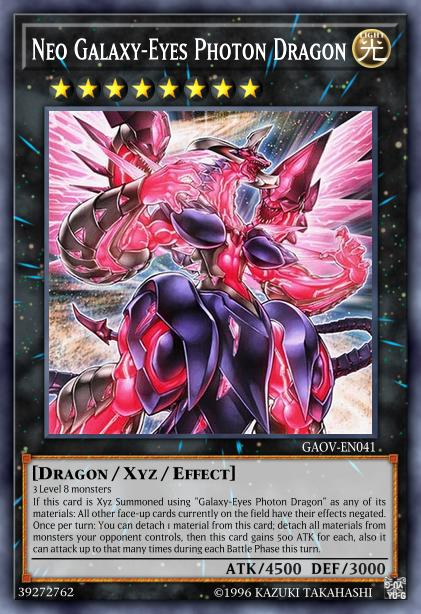 Neo Galaxy-Eyes Photon Dragon | Deck and Rulings | YuGiOh! Duel Links