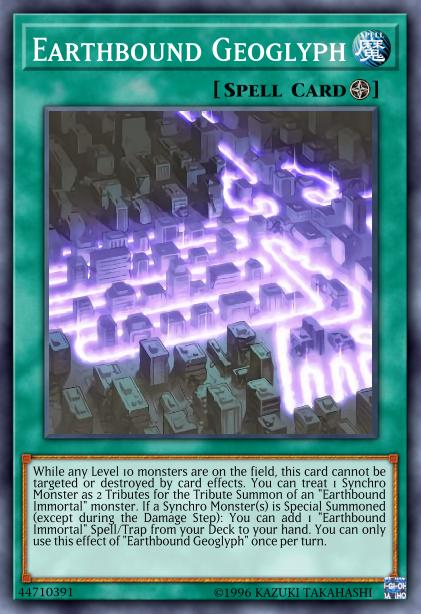 Earthbound Geoglyph | YuGiOh! Duel Links - GameA