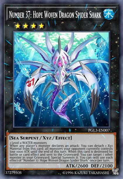 Number 37: Hope Woven Dragon Spider Shark | Deck and Rulings | YuGiOh