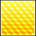 Card Sleeves: Cubic Yellow