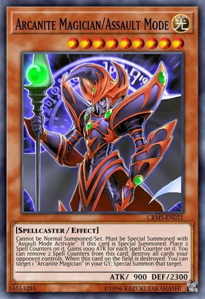 Yu-Gi-Oh! TCG Arcanite Magician & Explosive Magician | Spell Counter Synchros Near Mint