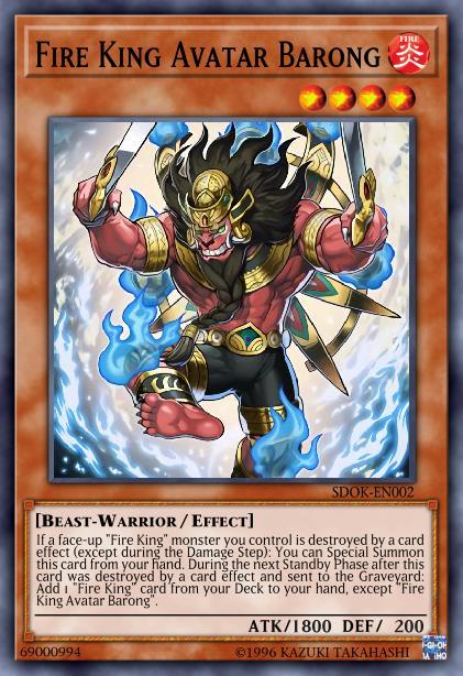 Fire King Avatar Yaksha  King's avatar, Yugioh, Avatar