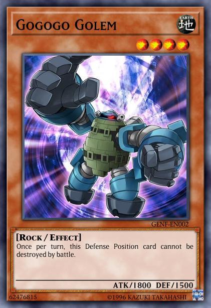 Gogogo Golem - Golden Form! 4,000 Attack! Negate Monster Effects!  [Yu-Gi-Oh! Duel Links] 