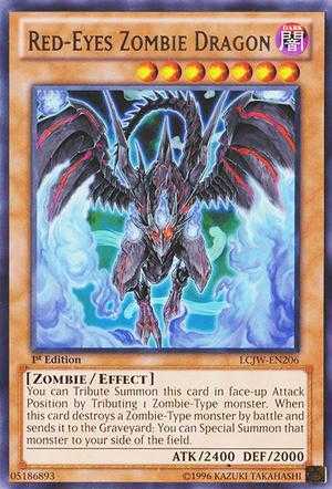 Red-Eyes Zombie Dragon