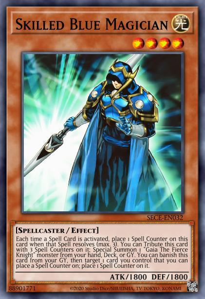 Skilled Blue Magician