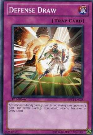 draw card defense yugioh yu gi oh deck 5ds rare trap effect hand duel links normal take down rulings